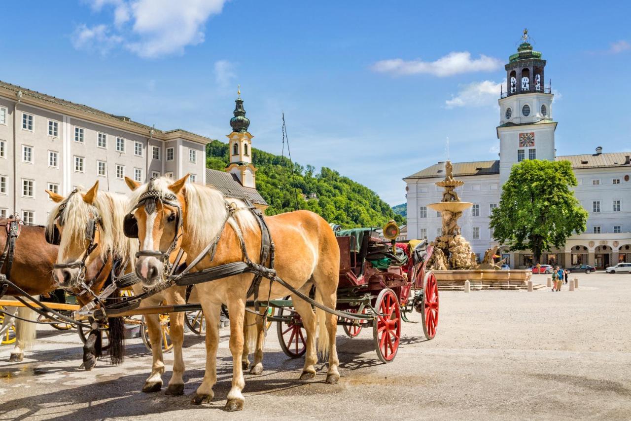 Family Wellhouse Green Garden Direct In Salzburg, Sunny Big Garden, Up To 16 Pax, Bikes For Free, Bbq, Sunbeds, Parking For Free, 15 Min Sound Of Music מראה חיצוני תמונה